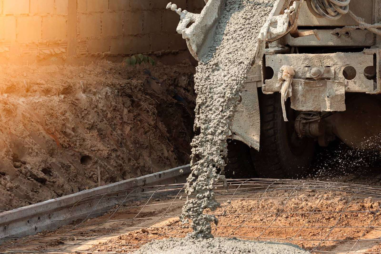 ECB Concrete Commercial Concrete Floor Large Open Warehouse Slab Concrete Floors